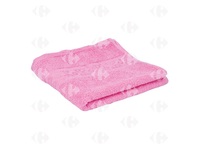 Serviette de Bain Rose Bonbon 50x90cm.