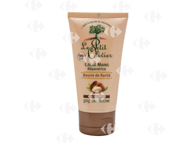 Crème Mains réparatrice Beurre de Karité Le Petit Olivier 75ml