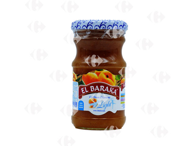 Confiture d'Abricot Light El Baraka 21cl