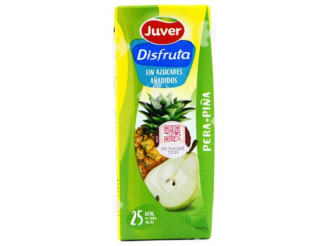 Nectar de Poire et d'Ananas Disfruta Juver 20cl