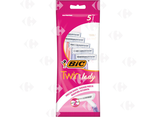 Rasoirs Jetables Twin Lady Bic 5 unités