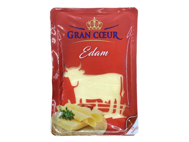 Fromage Edam Tranches Gran Coeur 135g