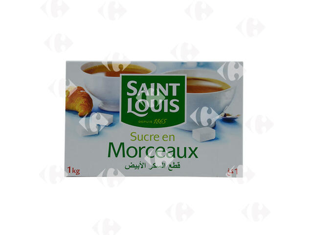 Sucre Morceaux Blanc Saint Louis 1kg