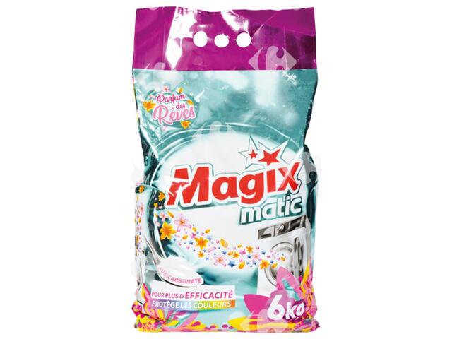 Lessive Poudre Machine Bicarbonate Magix 6kg