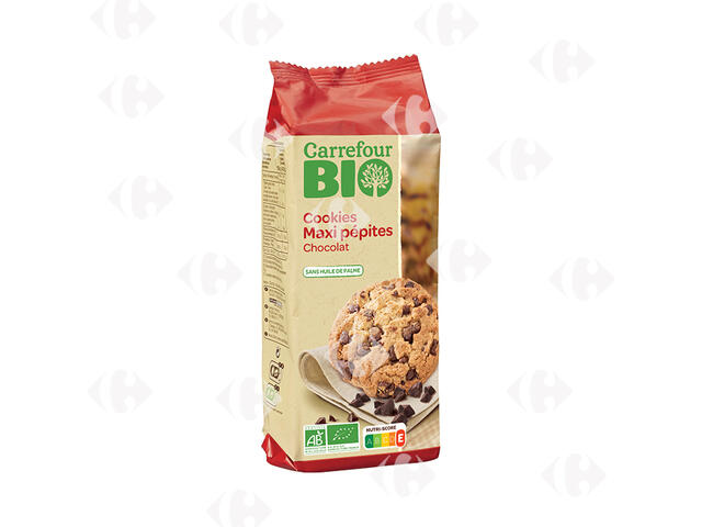 Cookies Bio Pépites de Chocolat Carrefour Bio 184g