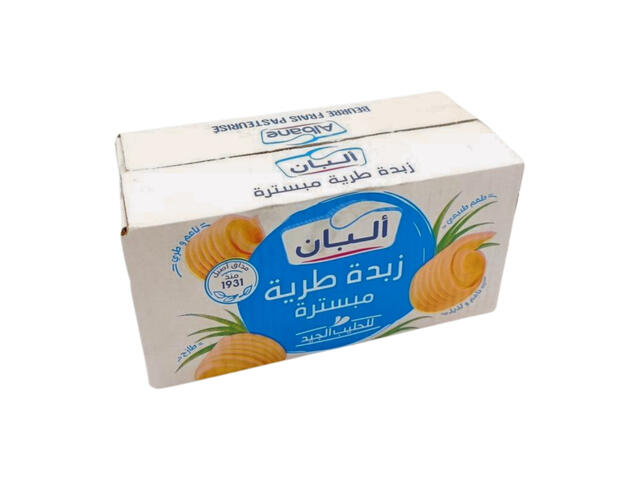 Beurre Pasteurisé Carton Albane 2500g.