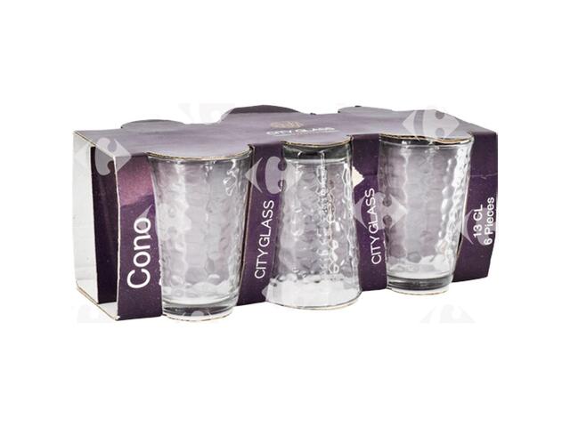 Verre à Thé Cono Diamond City Glass 13cl 6 pièces