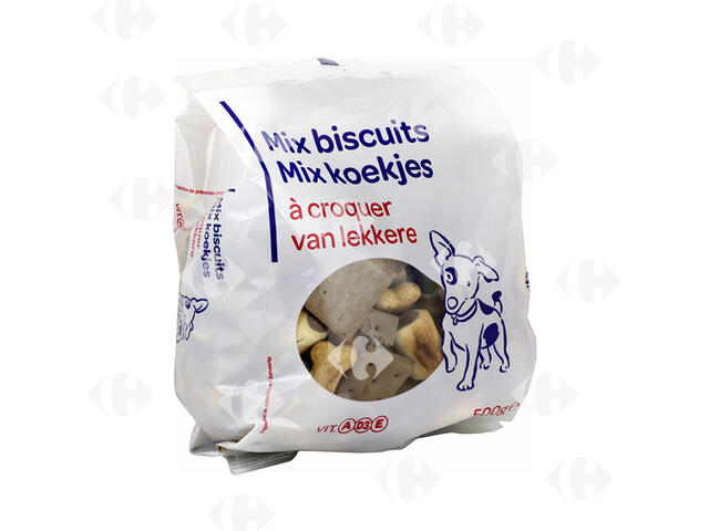 Biscuits pour Chiens Carrefour Blanc 500g