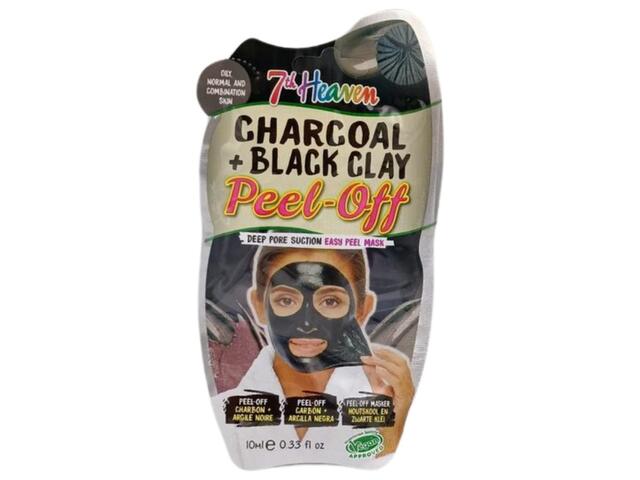 Masque Peel Off Charbon Argile 7Th Heaven 10ml