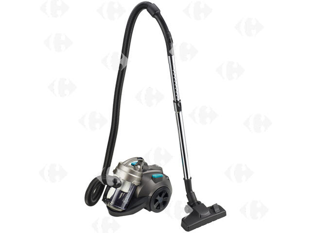 Aspirateur Traîneau Sans Sac KVC24BL-20 Noir Klindo 700W 0,8L