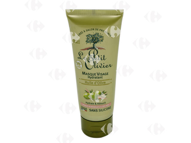 Masque Visage Olive Peau sèche et sensible Le Petit Olivier 75ml