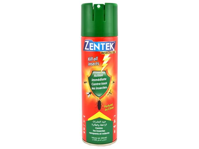 Insecticide contre tous insectes Zentek 250ml.