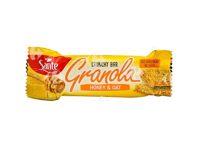 Barres d'Avoines et Miel Granola Sante 40g.