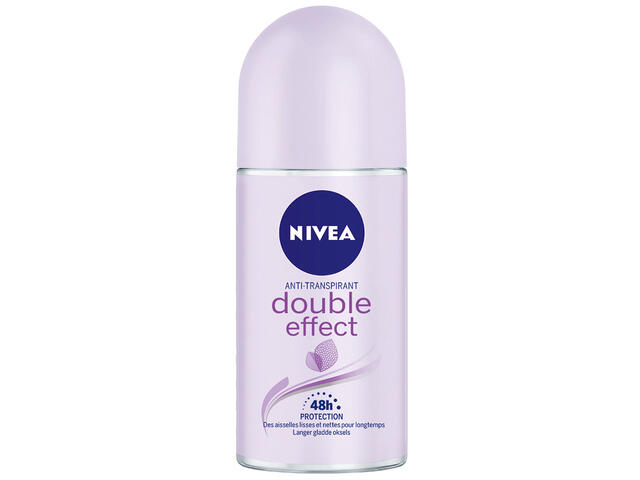 Déodorant Femme Double Effect Roll On Nivea 50ml