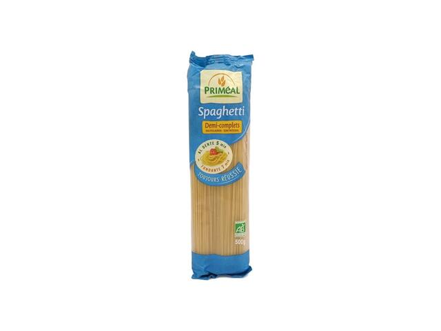 Spaghetti Demi Complet Bio Primeal 500g.