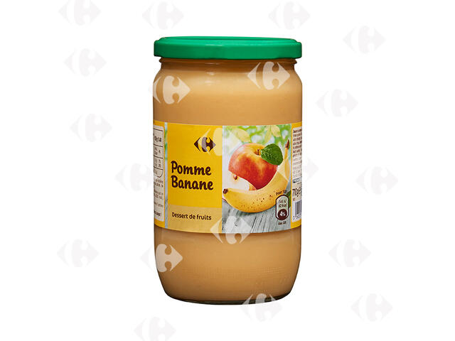 Dessert Pomme Banane Carrefour 710g