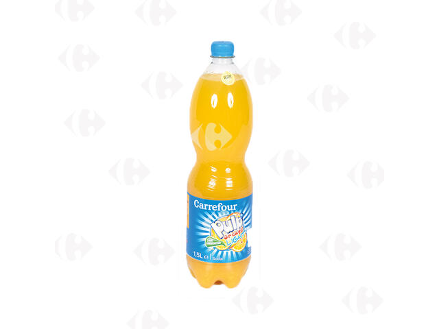 Boisson Gazeuse Orange Pulp' Light Carrefour 1,5L