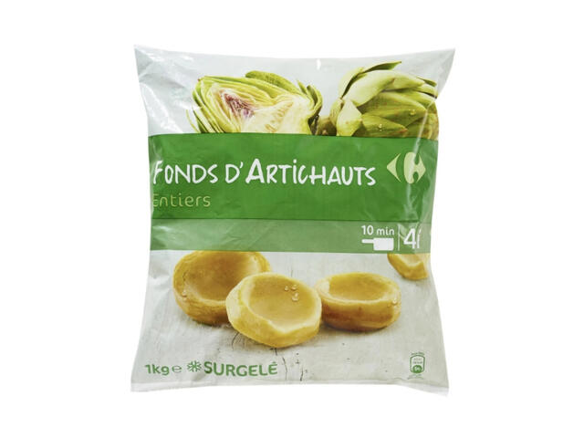 Fonds d'Artichauts Carrefour 1kg.