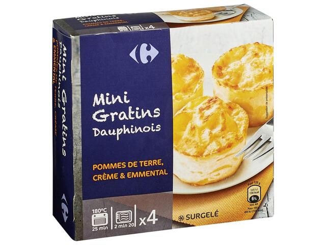 Mini Gratin Dauphinois Carrefour 4x120g