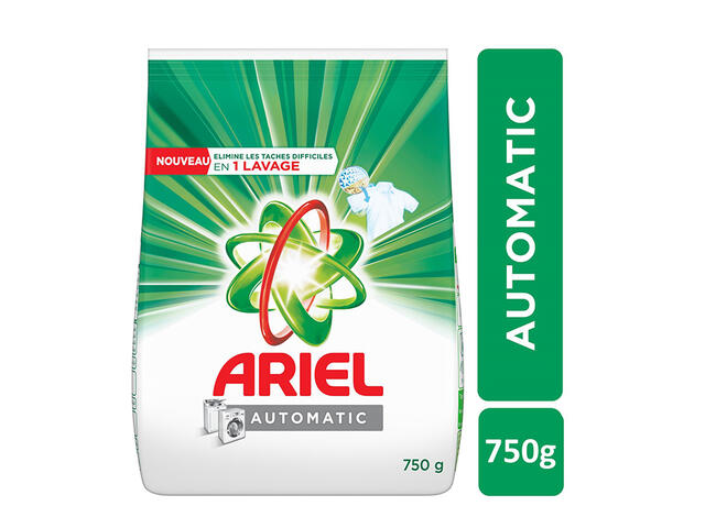 Détergent Lessive Poudre Machine Regulier Ariel 750g