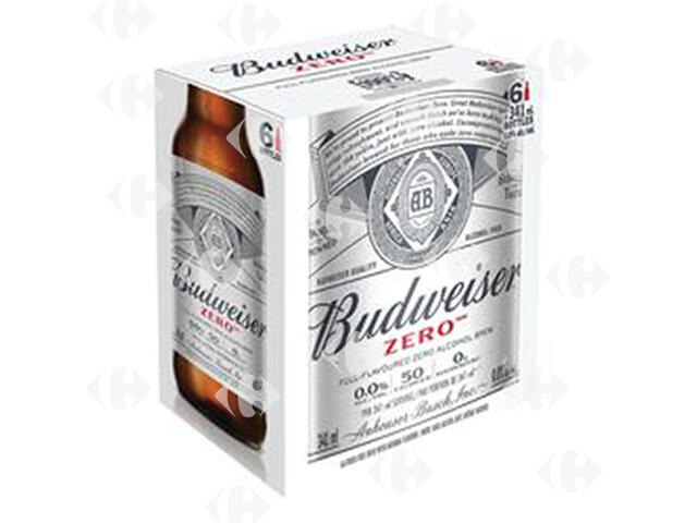 Bière Sans Alcool Budweiser Zéro 33cl.