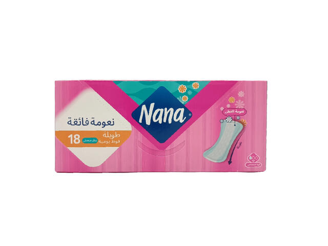 Protège-slip Long Fraîcheur Parfumé Nana 20 unités