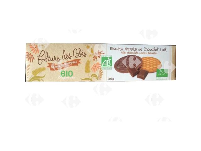 Sablé au Chocolat au Lait Bio Fleurs des Blés 200g