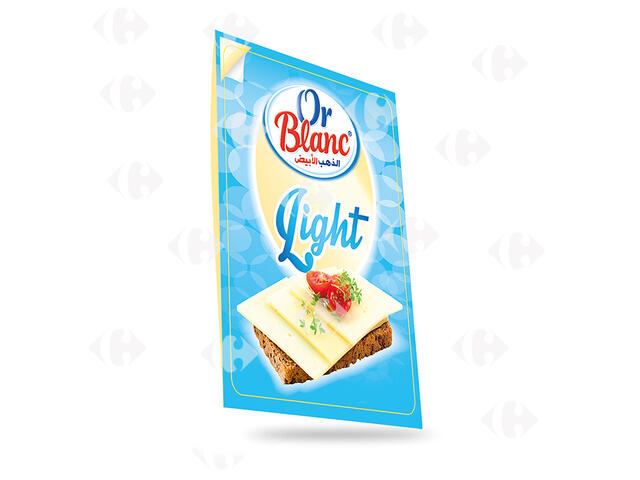 Emmental Light en Tranches Or Blanc 100g.