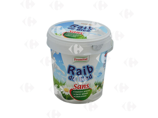 Yaourt Raïb du Bled 0% Fromital 900g