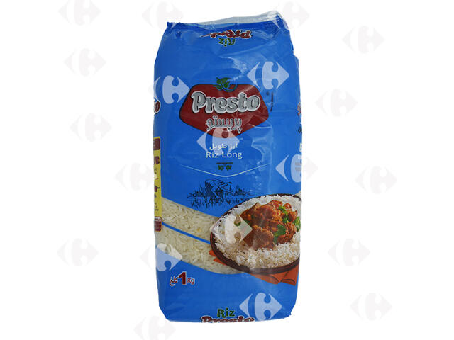 Riz Long Blanchi Presto 1kg