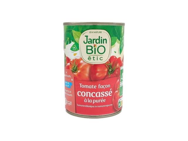 Conserve Concassé de Tomate Jardin Bio 400g.