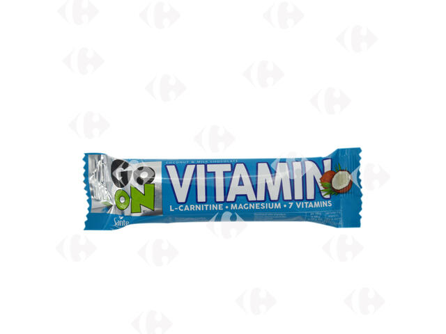 Barre Chocolatée Vitamin Coco Go On 50g.