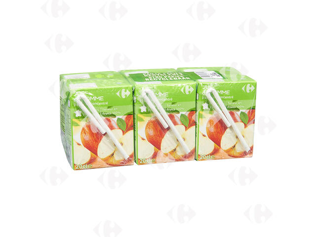 Pack de Jus de Pomme Carrefour 6x20cl