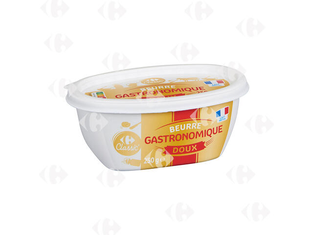 Beurre Doux Carrefour 250g