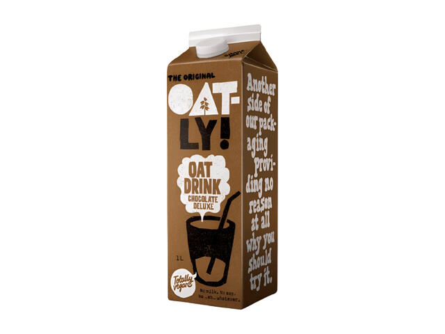 Boisson Avoine Chocolat Bio Oatly 1L.