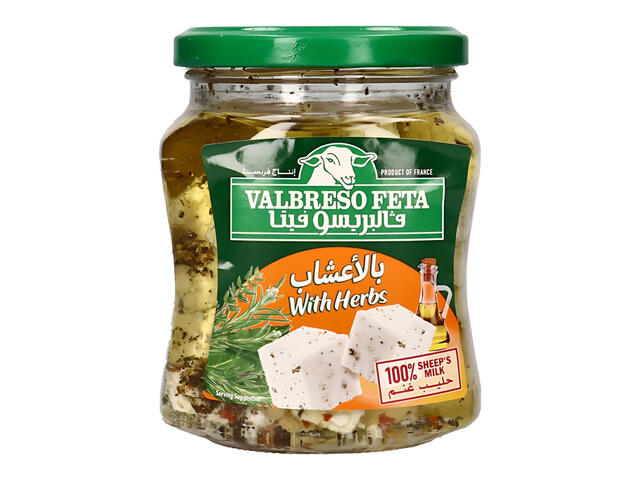 Fromage Feta Herbes de Provence Valbreso 300g