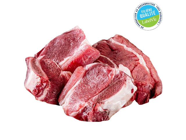 Tagine de Bœuf avec Os 500g - Filière Qualité