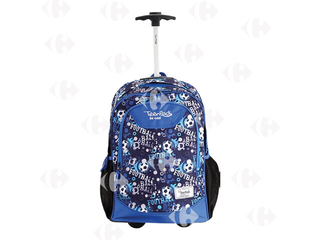 Cartable Trolley Teenpack Junior 17" - Couleur bleue