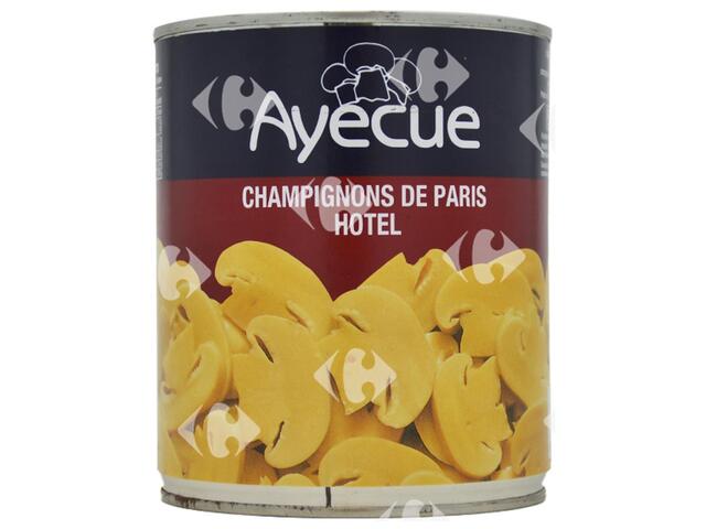 Conserve de Champignons Pieds et Morceaux Ayecue 400g