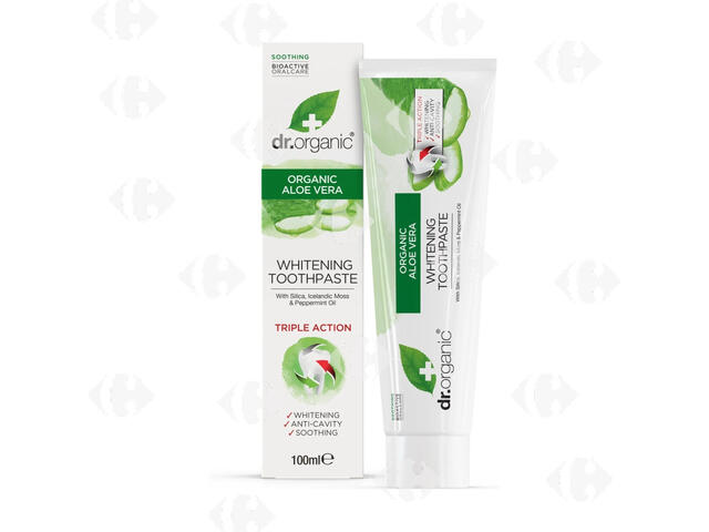 Dentifrice à l'Aloe Vera Bio Dr.Organic 100ml