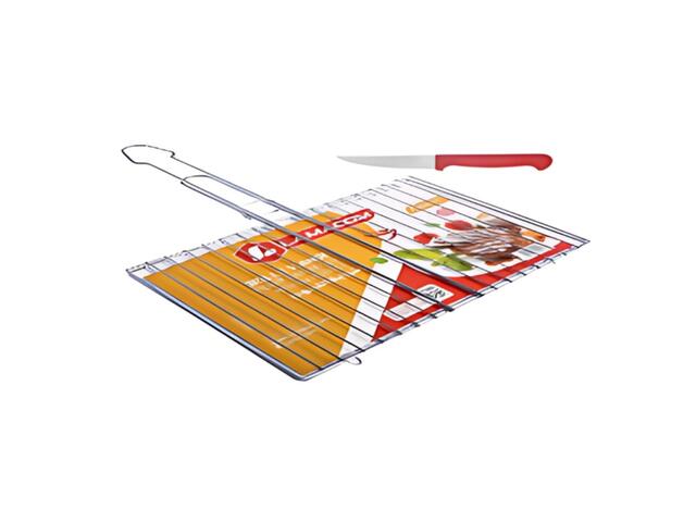 Grille de Viande Platte + Couteau Gratuit Lamacom