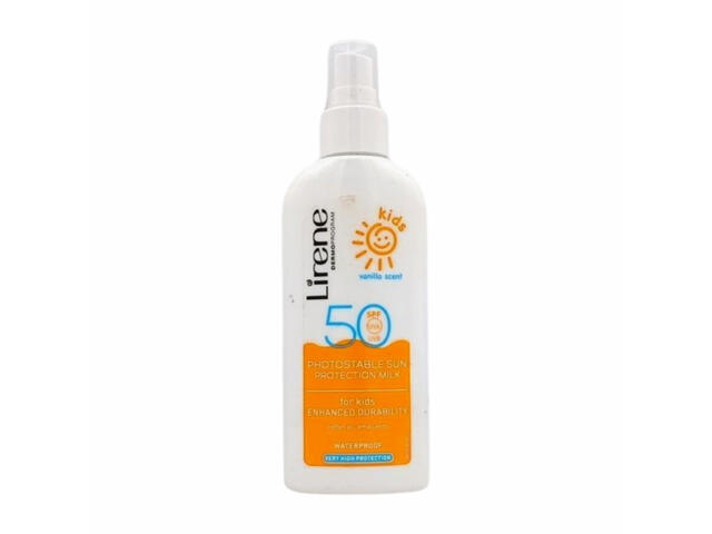 Lait Solaire Protecteur Kids SPF 50 Lirene 150ml.