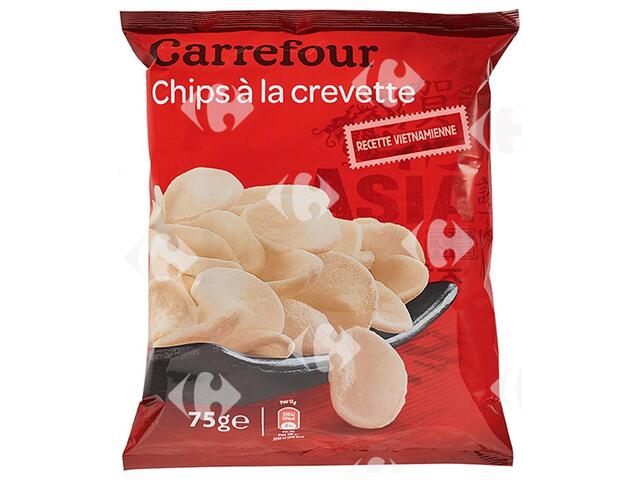 Chips à la Crevette Carrefour 75g