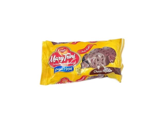 Madeleine Cacao et Pépites de Chocolat Mary Trini 50g