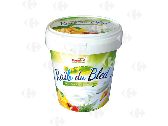 Yaourt Raïb du Bled Citron Fromital 900g.