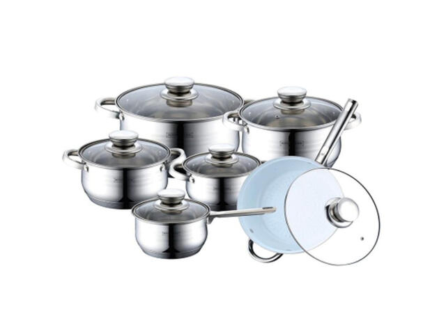 Batterie de Cuisine Inox Murcia 8 pièce.