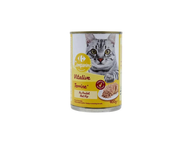 Pâtée pour Chat Adulte Carrefour Companino 400g