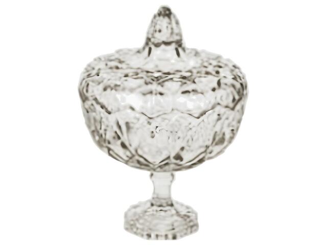 Bonbonnière Orchidée Gravée 15cm.