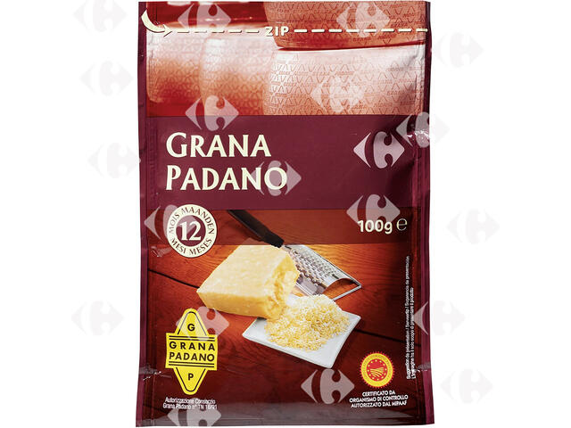 Grana padano Râpé Carrefour 100g