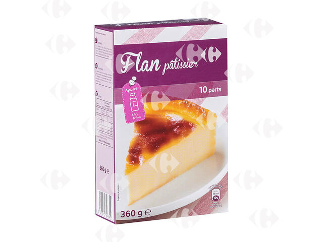 Flan Pâtissier Nature Carrefour 360g